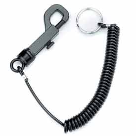 MMF Snap Hook Security Clip 201460004 Black, Pack of 5 Clips - Pkg Qty 5