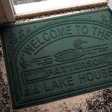 WATER GUARD PERSONALIZED WELCOME TO THE LAKE HOUSE FLOOR MAT-30" X 45"