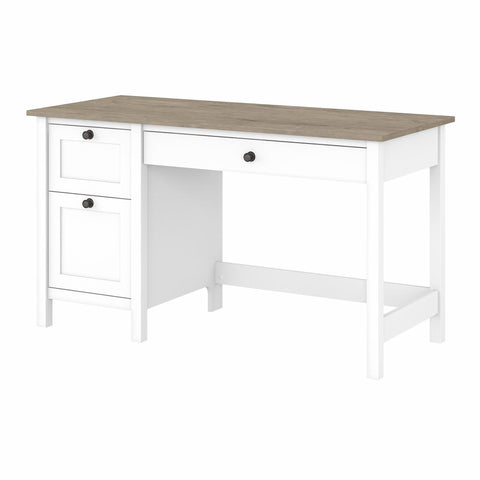 54W Computer Desk with Drawers