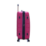 Rockland Luggage Melbourne 3 Piece Hardside Luggage Set with 30" Large Upright