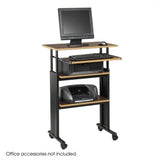 Stand-Up Adjustable Height Computer Workstation