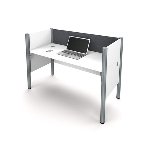 Workstation in White and Gray