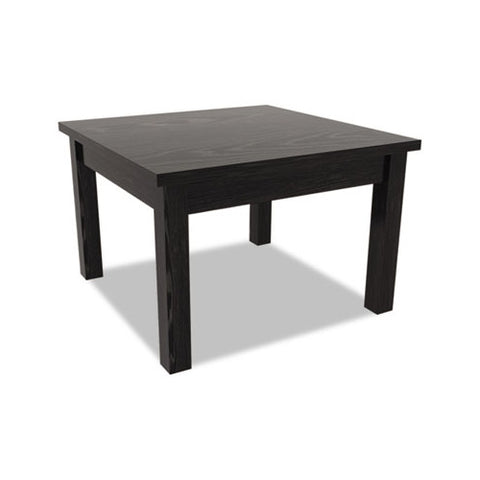 Alera Valencia Series Occasional Table, Rectangle,23-5/8w x 20d x 20-3/8h, Black