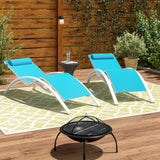 Kelston Mills Elegant Sun Lounger Set with Cushion