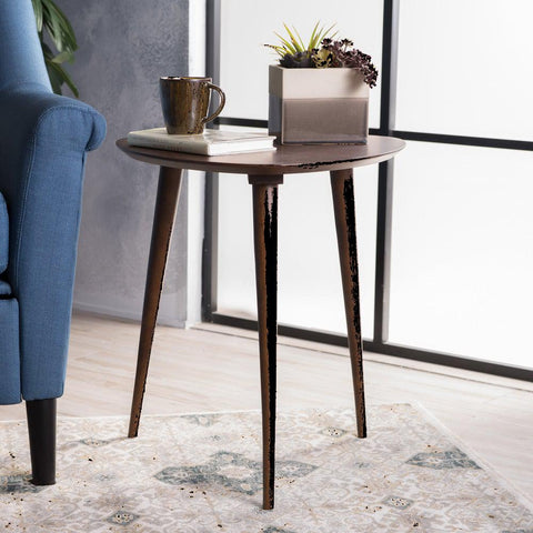 Naja Mid-Century Wood End Table