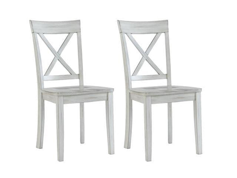 Jamestown Dining Chair, Set of 2 [Antique White]