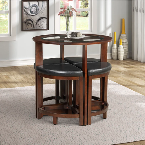 Landaverde 4 - Person Counter Height Dining Set