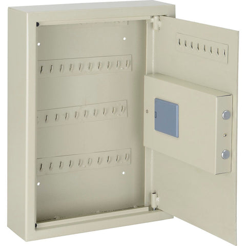Electronic Key Cabinet Safe, 48 Key Capacity, Sand