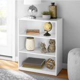 Mainstays 3-Shelf Bookcase with Adjustable Shelve