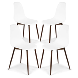 Edgemod Landon Sculpted Dining Chair (Set of 4)