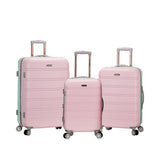 Rockland Luggage Melbourne 3 Piece Hardside Luggage Set with 30" Large Upright