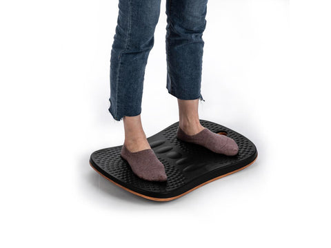 Ergonomic Standing Desk Mat Wobble Balance Board Anti-Fatigue Comfort Rocker