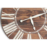 Farmhouse Wood Oversized Wall Clock - 36 x 36 -