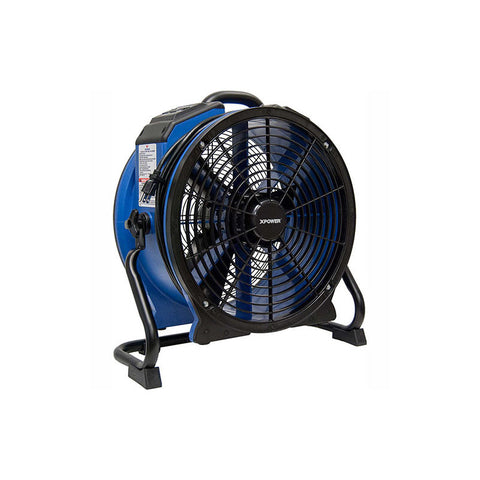 XPOWER Industrial Axial Fan with Timer, 1/3 HP, Variable Speed - X-48ATR