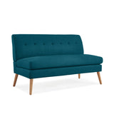 Valeria 55.1'' Armless CAL117 Compliant Loveseat