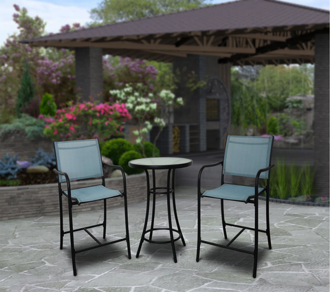 Quasqueton Round 2 - Person 23.62'' Long Bistro Set