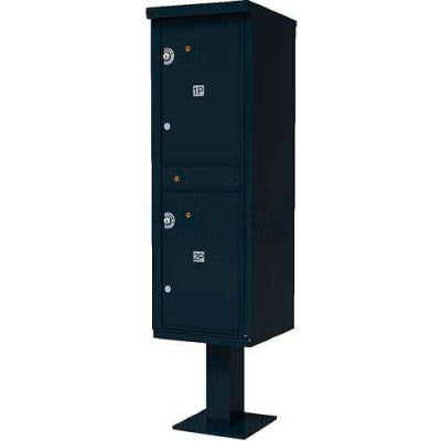 Valiant Outdoor Parcel Locker, Black