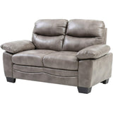 Marta Faux Leather Loveseat