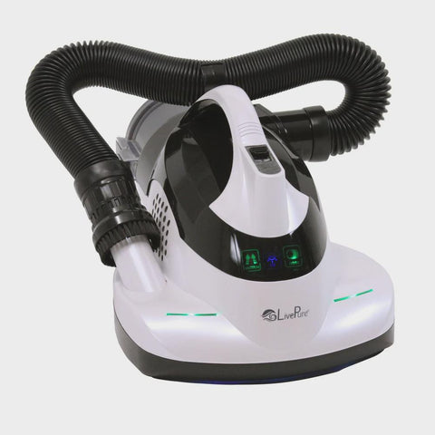 LivePure Ultramite UV Dust Mite Allergen Handheld Vacuum