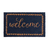 Quantasia Indoor/Outdoor Coir Doormat with Welcome Message and Non-Slip Back