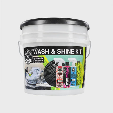 Chemical Guys HOL333 7-Piece Ultimate Car Wash & Shine Kit