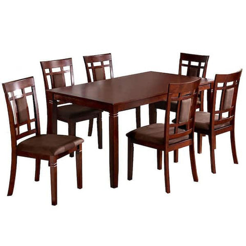 Montclair 7-Piece Dark Walnut Dining Set