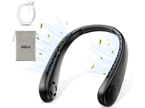The Portable Neck Fan From Popular Earphone Design
