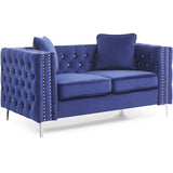 Glory Furniture Paige Velvet Loveseat