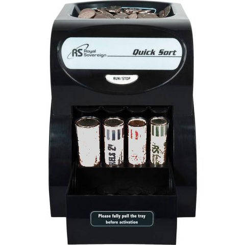 Royal Sovereign® QS-1AC Electric Coin Sorter 1 Row