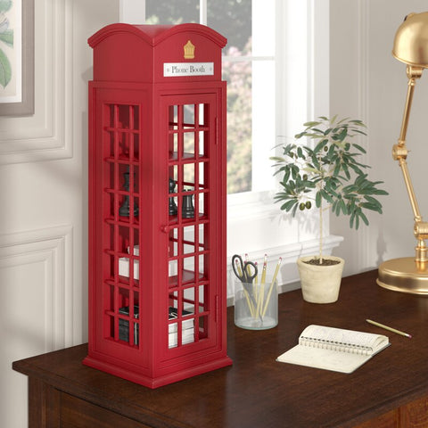 Fraser Mahogany London Mini Telephone Display Case
