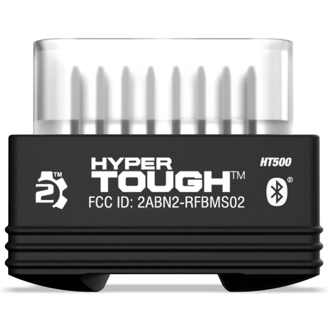 Hyper Tough HT500 Bluetooth Scan Tool, 1996 & Newer OBD2 Vehicles, Free Fix & Part Recommendations