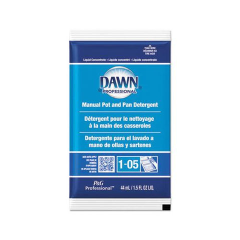 Procter & Gamble Professional Manual Pot/Pan Dish Detergent, Original Scent, 1.5 oz Packet, 120/Carton