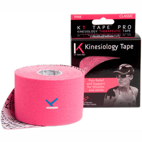 KT® Kinesiology Tape, Uncut, 2" x 16 ft., Pink, Set of 4 Rolls