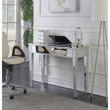 Silver Orchid Talmadge Mirrored Desk Vanity