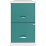 18 in 2 Drawer Metal File Cabinet
