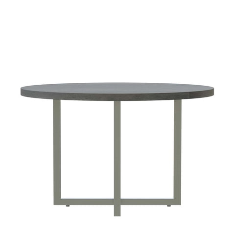 Mirella Conference Table (Table & Base) - 42" Stone Gray