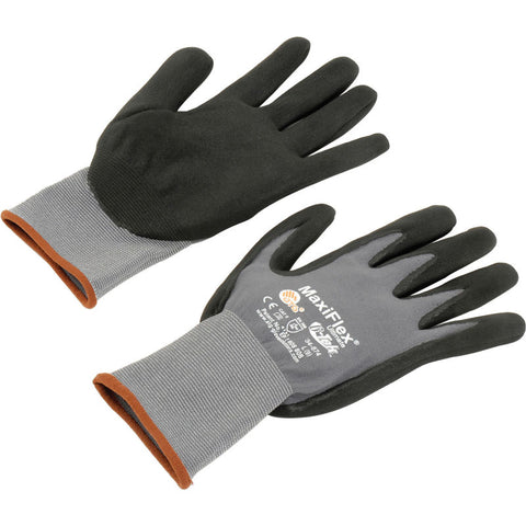 PIP® G-Tek® GP™ Nitrile Coated Nylon Grip Gloves, Large, 12 Pairs