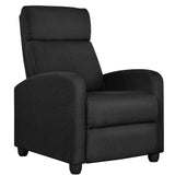Upholstered Fabric Sofa Recliner Chair