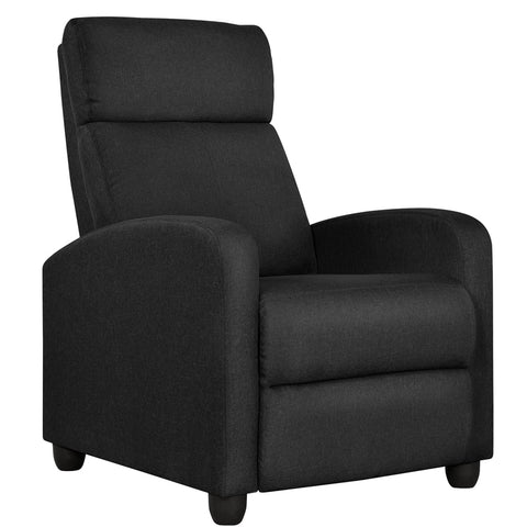 Upholstered Fabric Sofa Recliner Chair