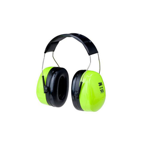 Peltor™ Optime™ 105 Earmuffs, Over-The-Head, H10 AHV