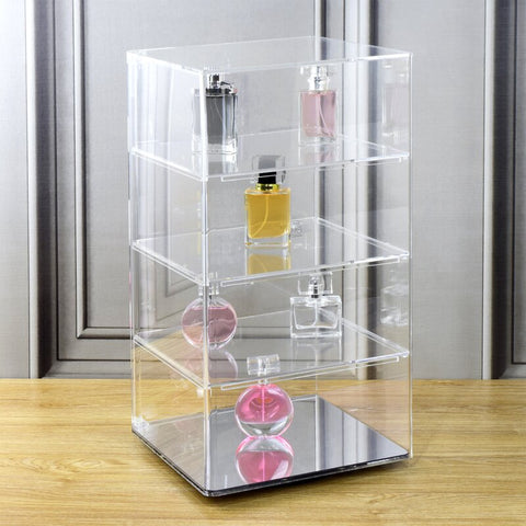 Rotating Acrylic Lockable Showcase Display Case