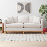 Gap Home Upholstered Wood Base Sofa