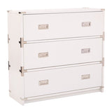 3 Drawer Cabinet Solid and manufactured wood