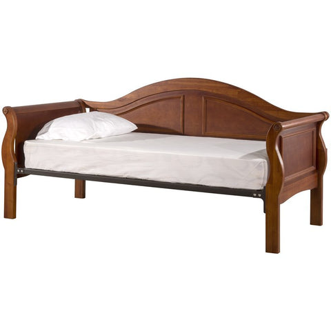 Bedford Wooden Sleigh Daybed With Suspension Deck in Cherry