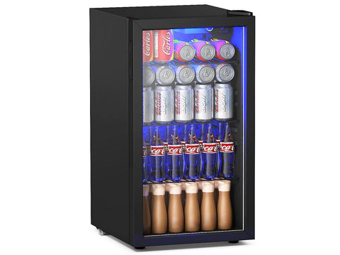 120 Can Beverage Mini Refrigerator w/ Glass Door