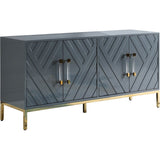 Best Master Furniture Junior 64" Transitional Wood Sideboard