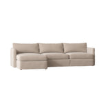 Leisure 121" Sectional left hand facing