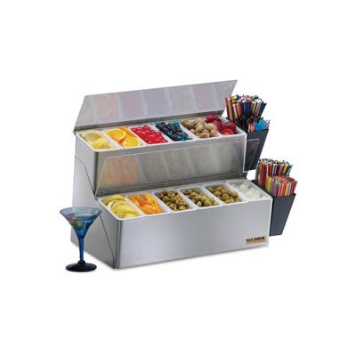 Ultimate Garnish Center, 12 3/4"h x 20 7/8"w x 12"d