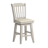 Eleanor Slat Back Wood Swivel Counter Stool by iNSPIRE Q Classic - 29"