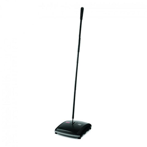 Stick Sweeper, Manual, 6-1/2" Cleaning Path Width, 40" Handle Length, Single Brush